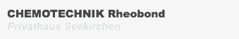 CHEMOTECHNIK Rheobond Privathaus Seekirchen