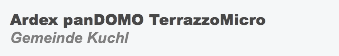 Ardex panDOMO TerrazzoMicro Gemeinde Kuchl